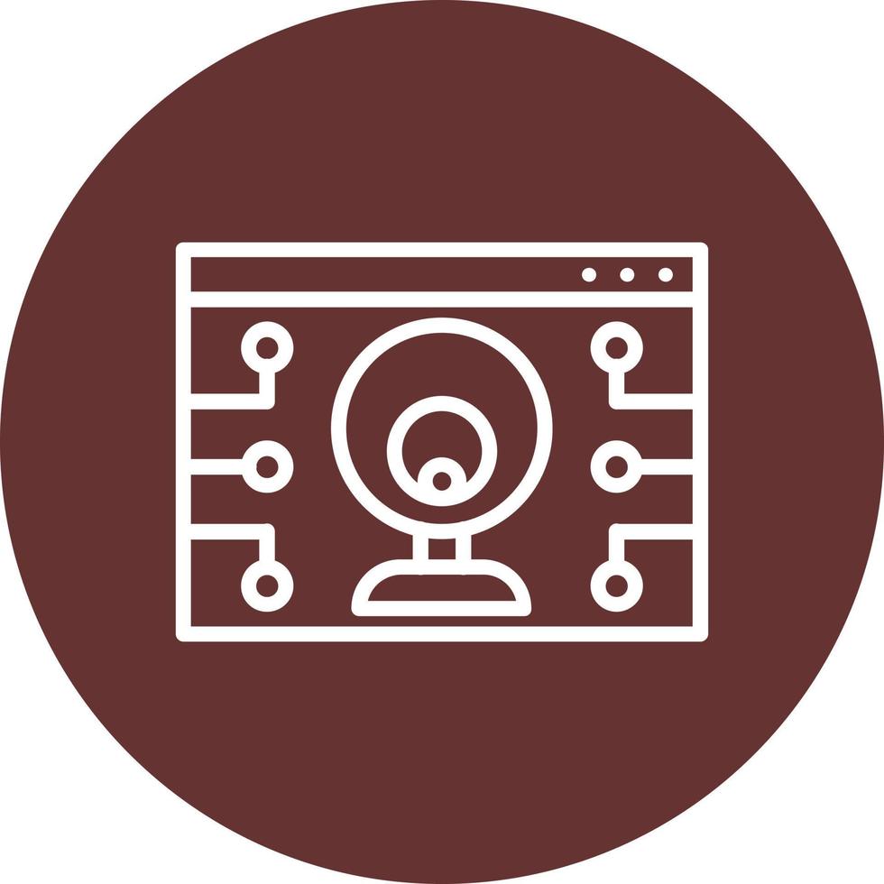 Web Camera Vector Icon
