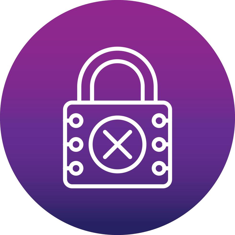 Padlock Vector Icon 17258178 Vector Art at Vecteezy