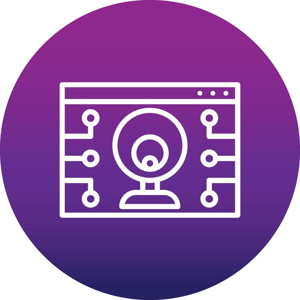 Web Camera Vector Icon