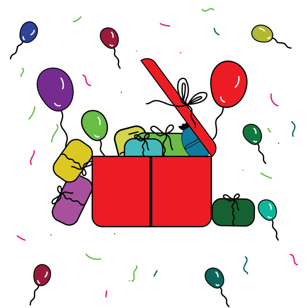 gift box celebration png