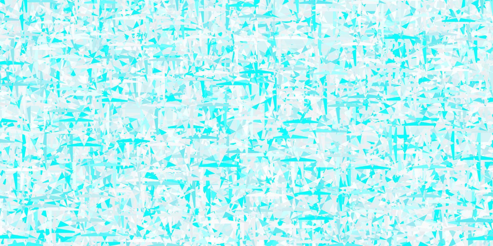 Light Pink, Blue vector background with triangles.