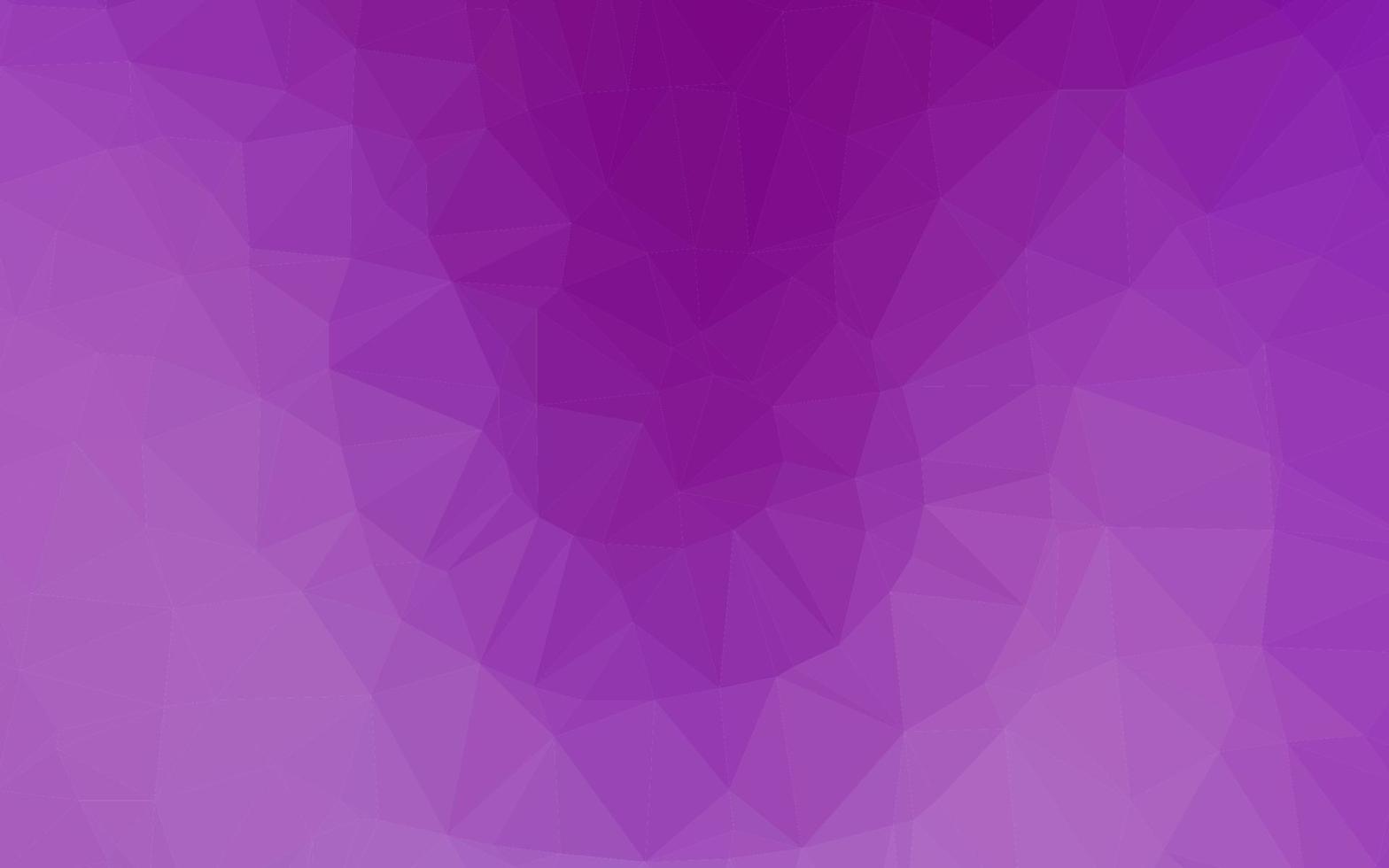 Light Purple vector shining triangular template.