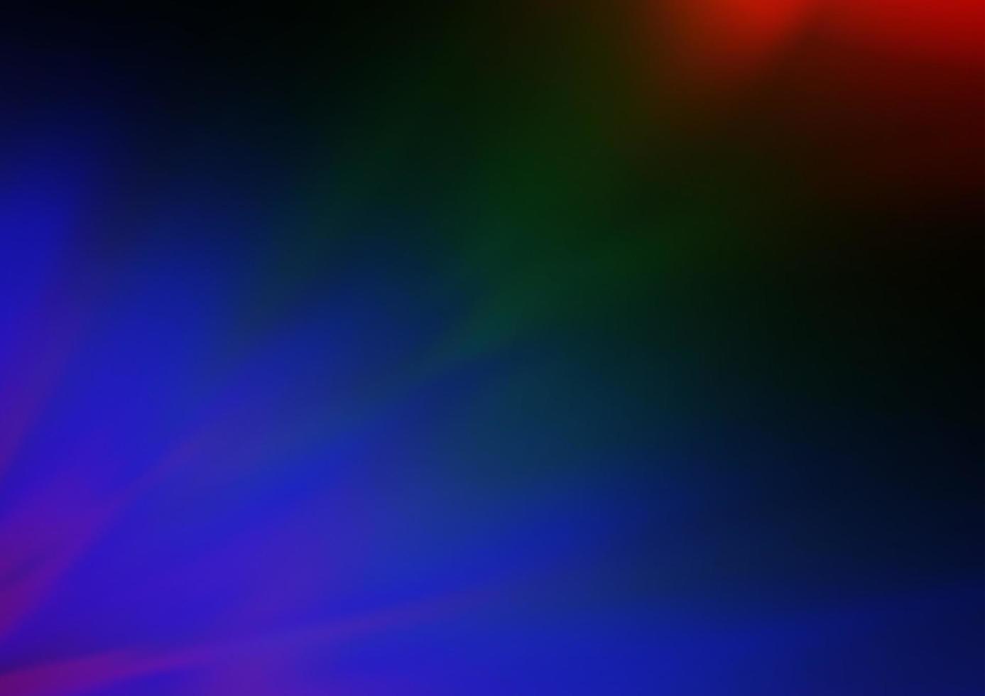 Dark Multicolor, Rainbow vector abstract bokeh pattern.