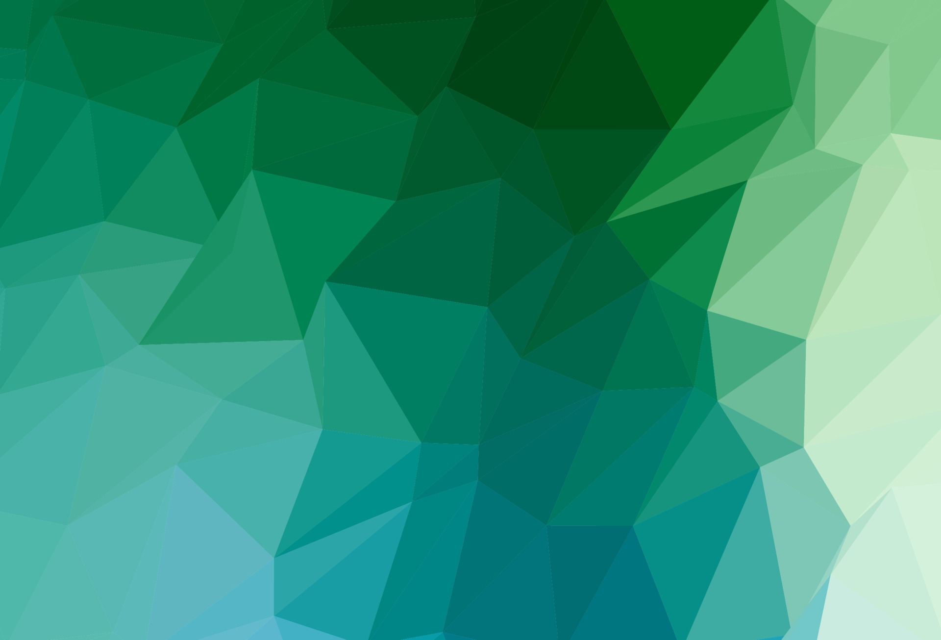 Light Blue, Green vector abstract polygonal layout. 17258904 Vector Art