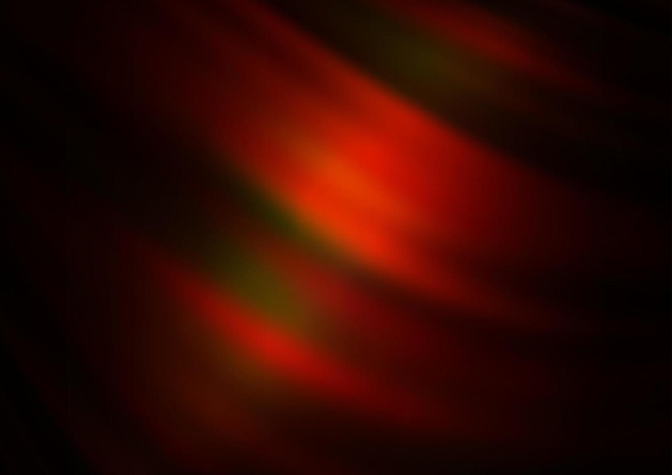 Dark Orange vector blurred bright template.