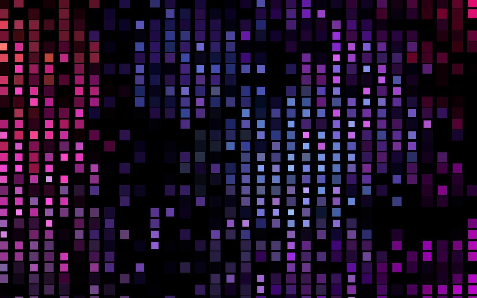 Dark Pink, Blue vector backdrop with rectangles, squares.