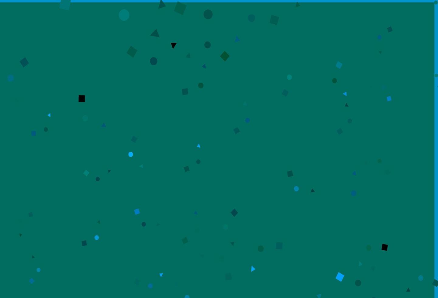 Light Blue, Green vector texture in poly style with circles, cubes.