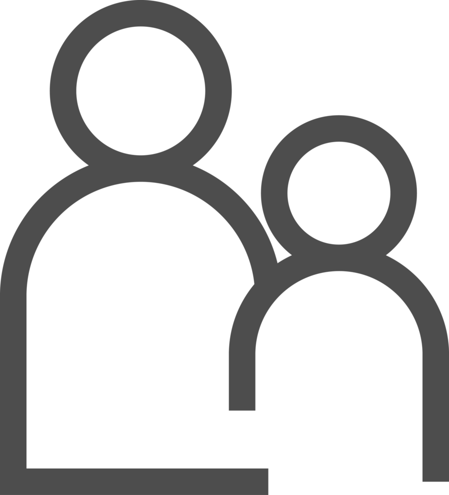 People icon outline png