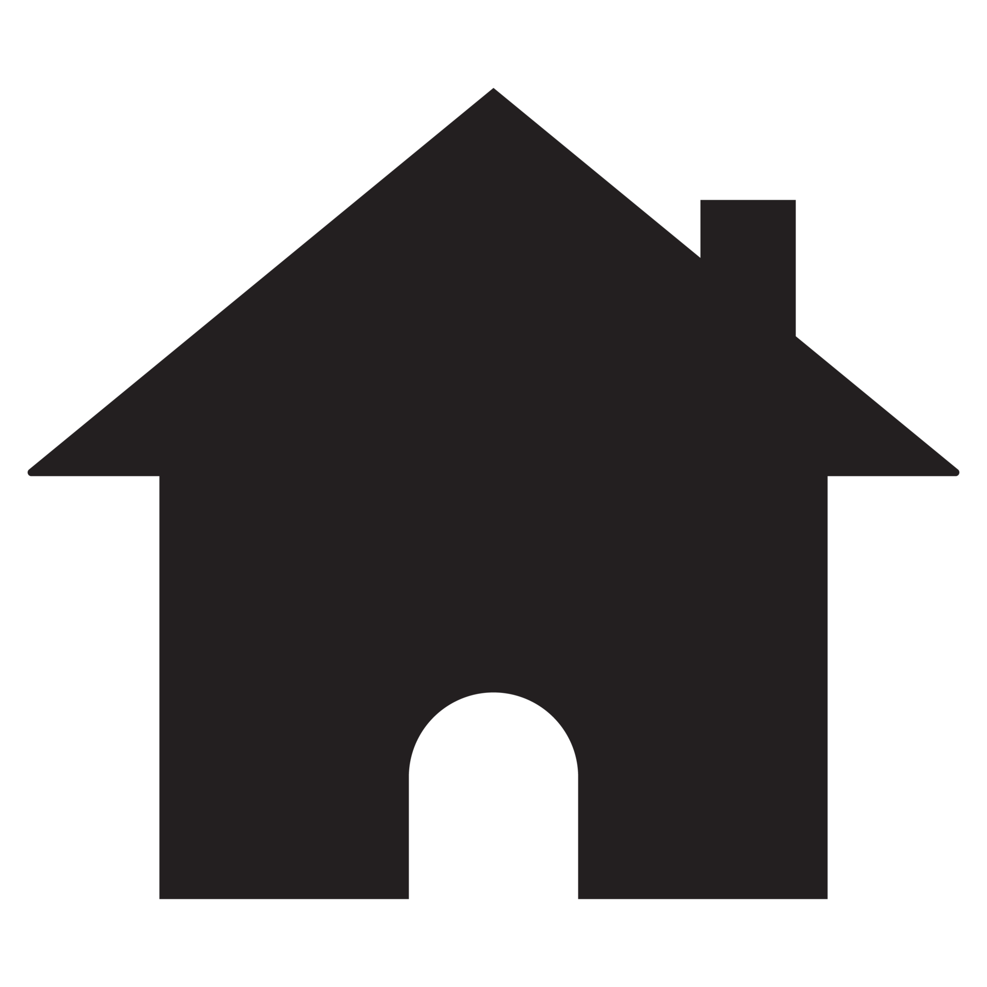 Home icon black 17259099 PNG