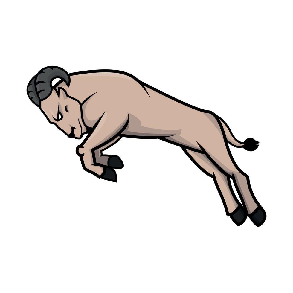 Sheep Animal Vector Illustration Design