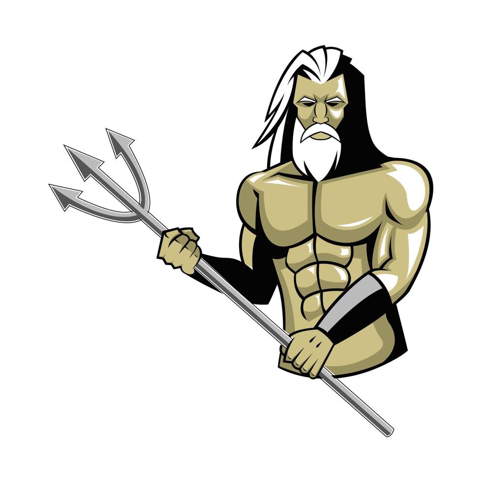 Neptunus Vector Illustration Design