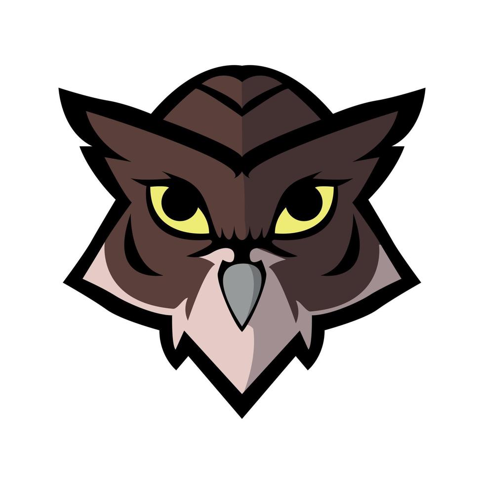 Owl Symbol Illustration Design vector
