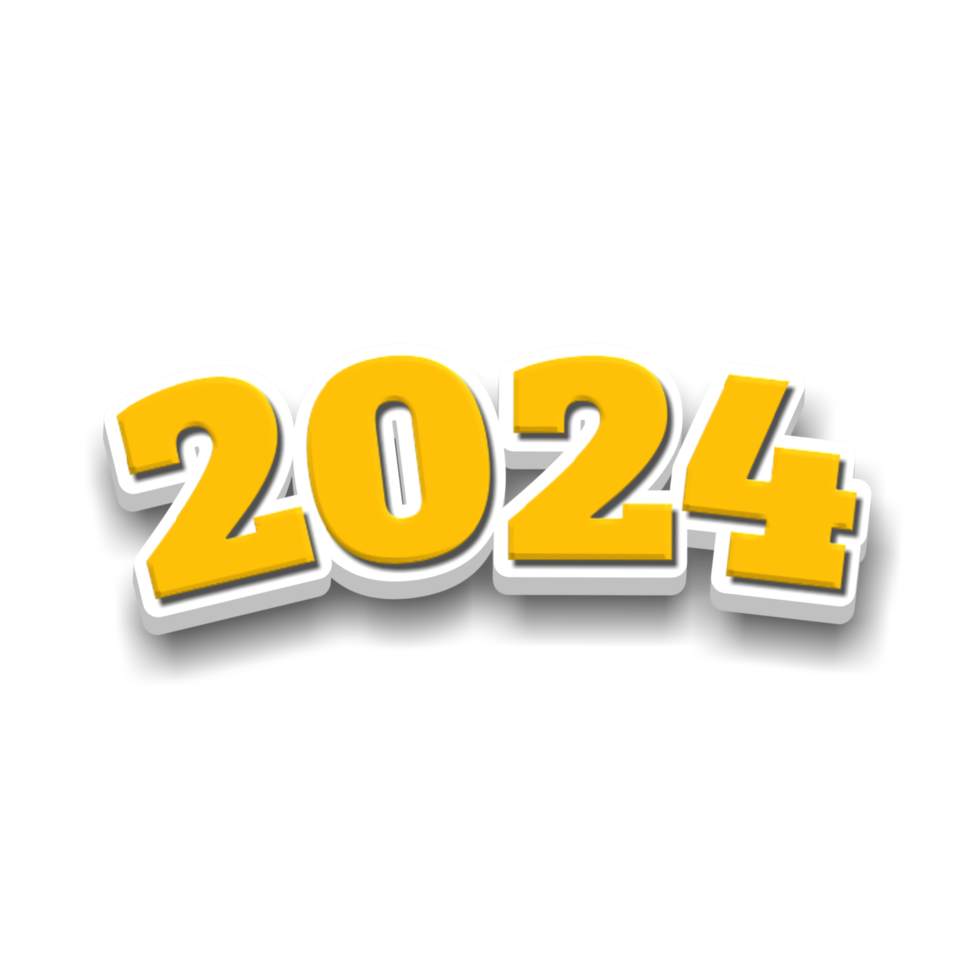 feliz ano novo 2024 png