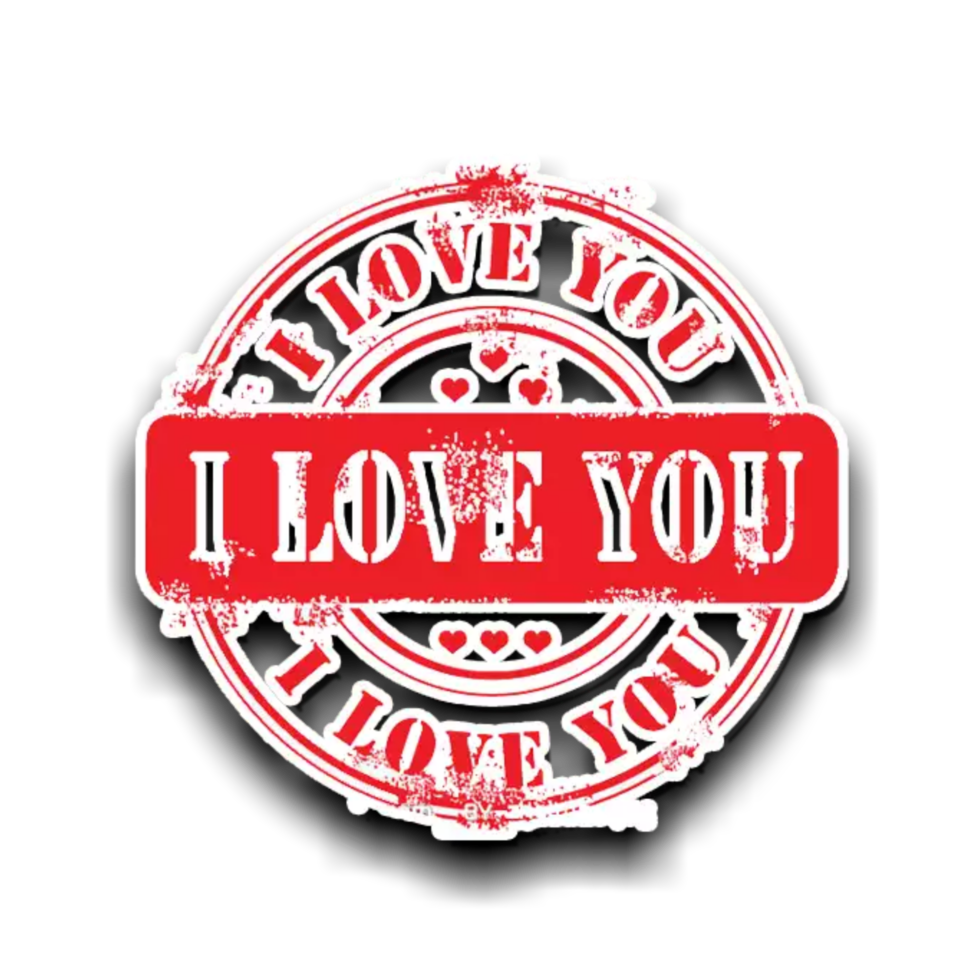I love you png