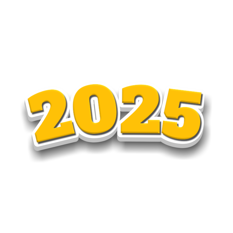 feliz ano novo 2025 png