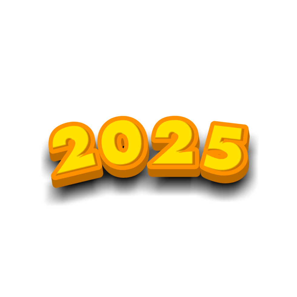 feliz año nuevo 2025 png