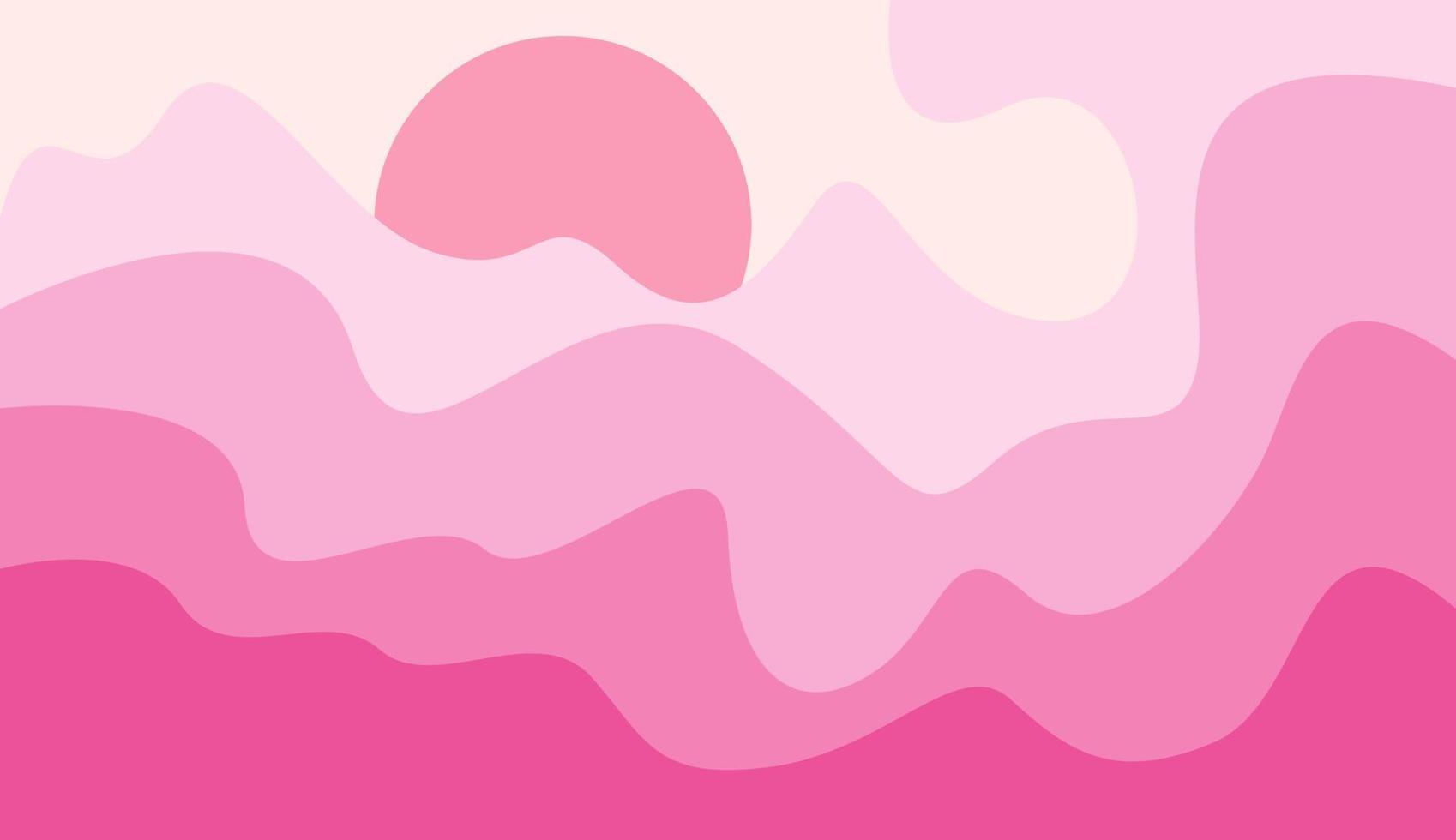 Abstract background with pink base color composition vector