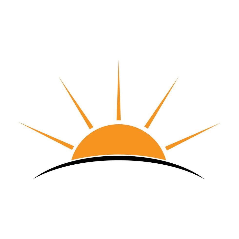 sun logo vektor vector