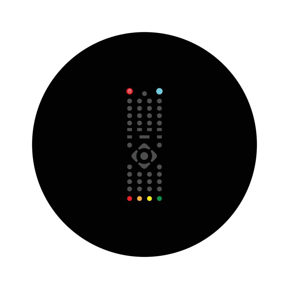 logotipo de control remoto vector