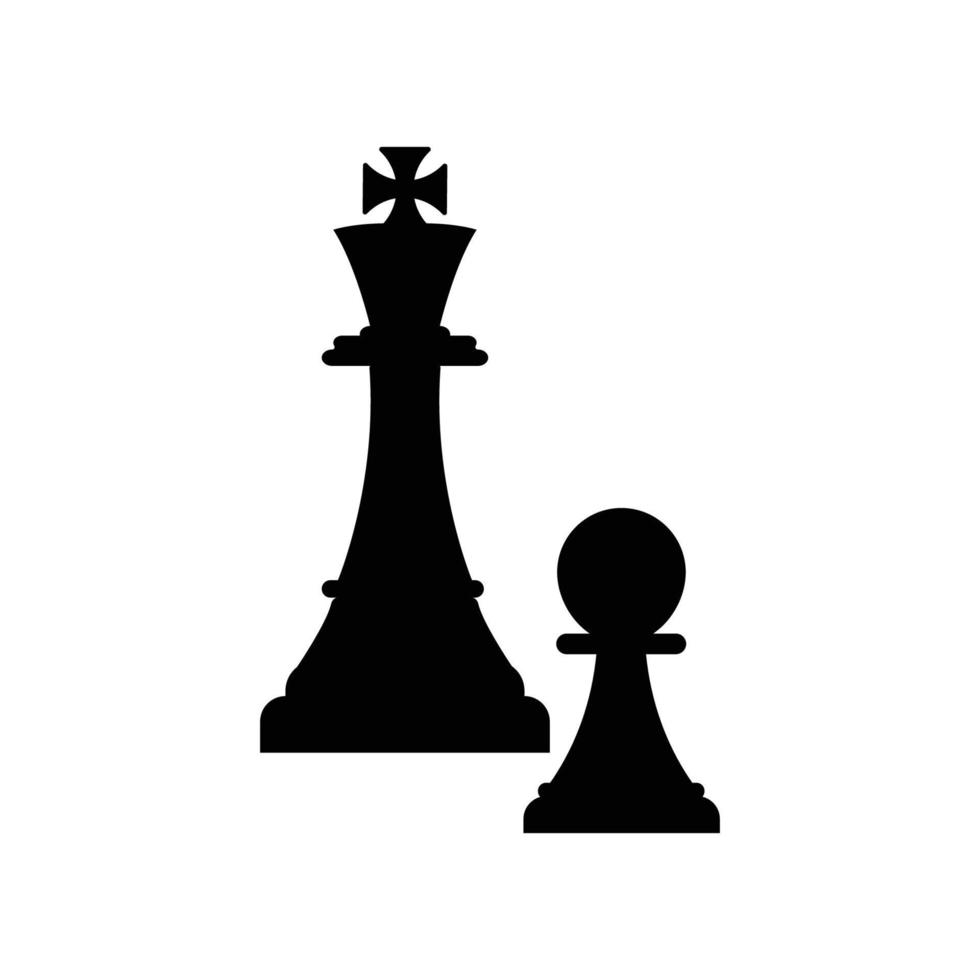 chess icon vektor vector