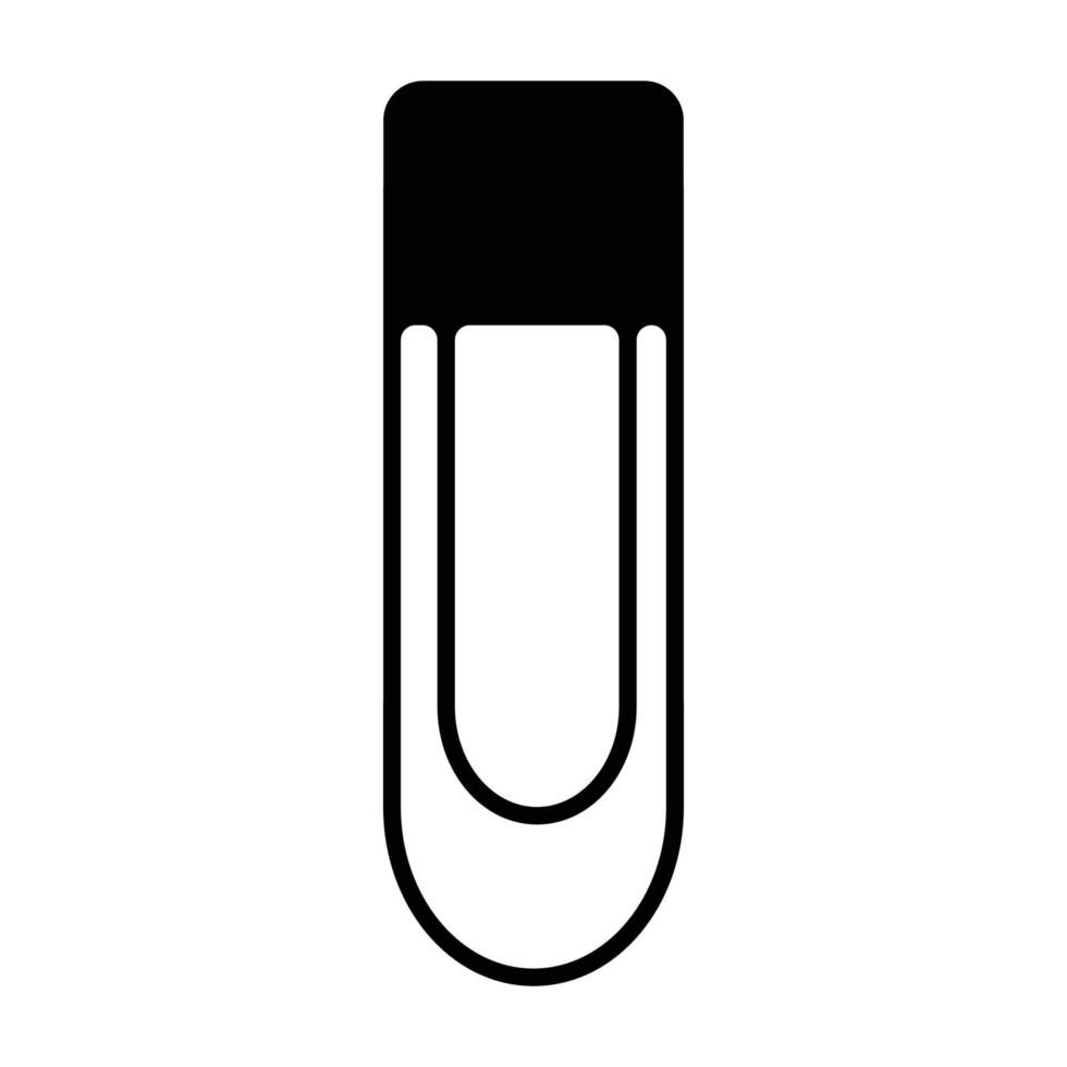 paper clip logo vector