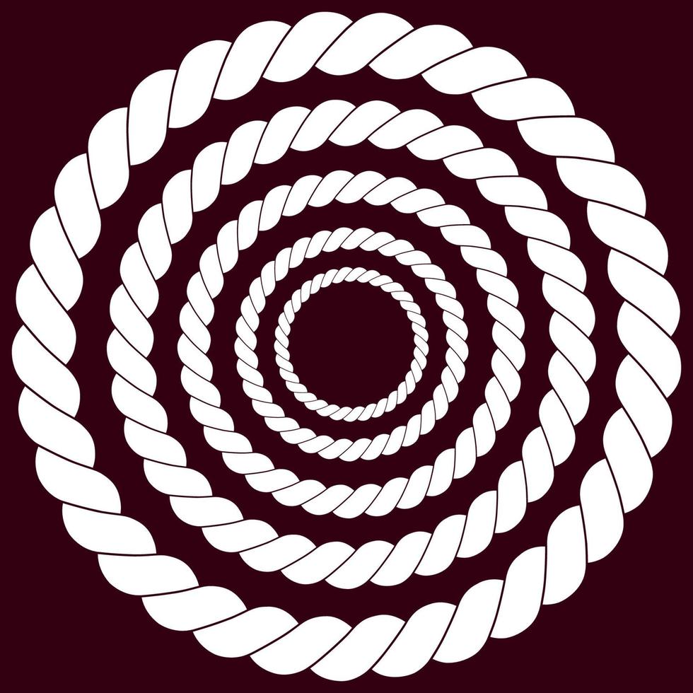 Cuerda icono vector ilustración símbolo diseño