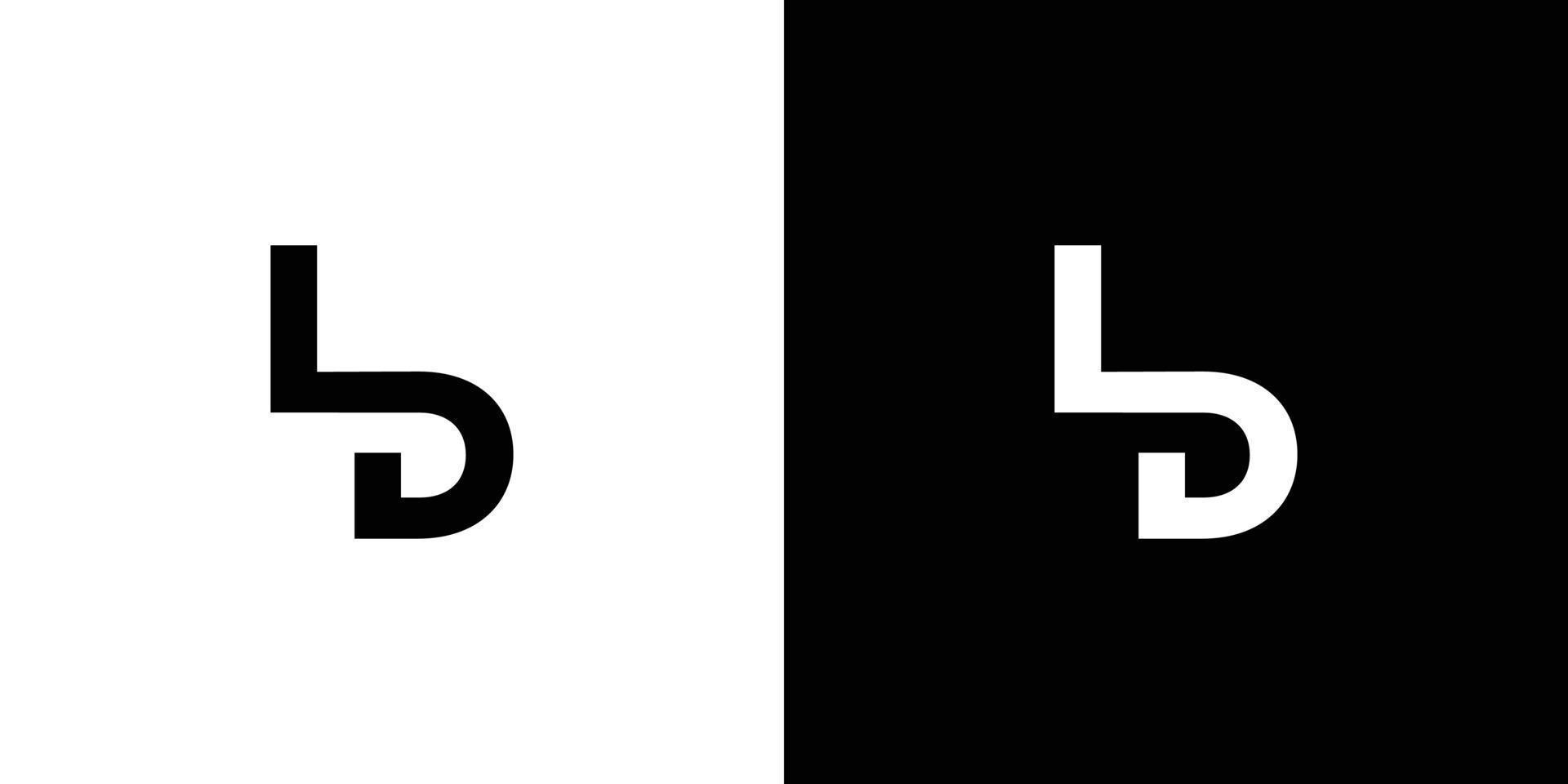 Modern and unique  letter LD initials logo design vector