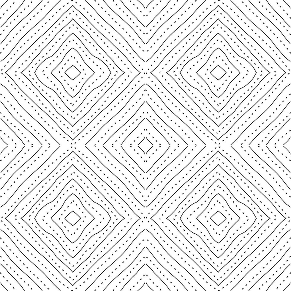 Abstract Lines Motifs Pattern. Decoration for Interior, Exterior, Carpet, Textile, Garment, Cloth, Silk, Tile, Plastic, Paper, Wrapping, Wallpaper, Pillow, Sofa, Background, Ect. Vector Illustration