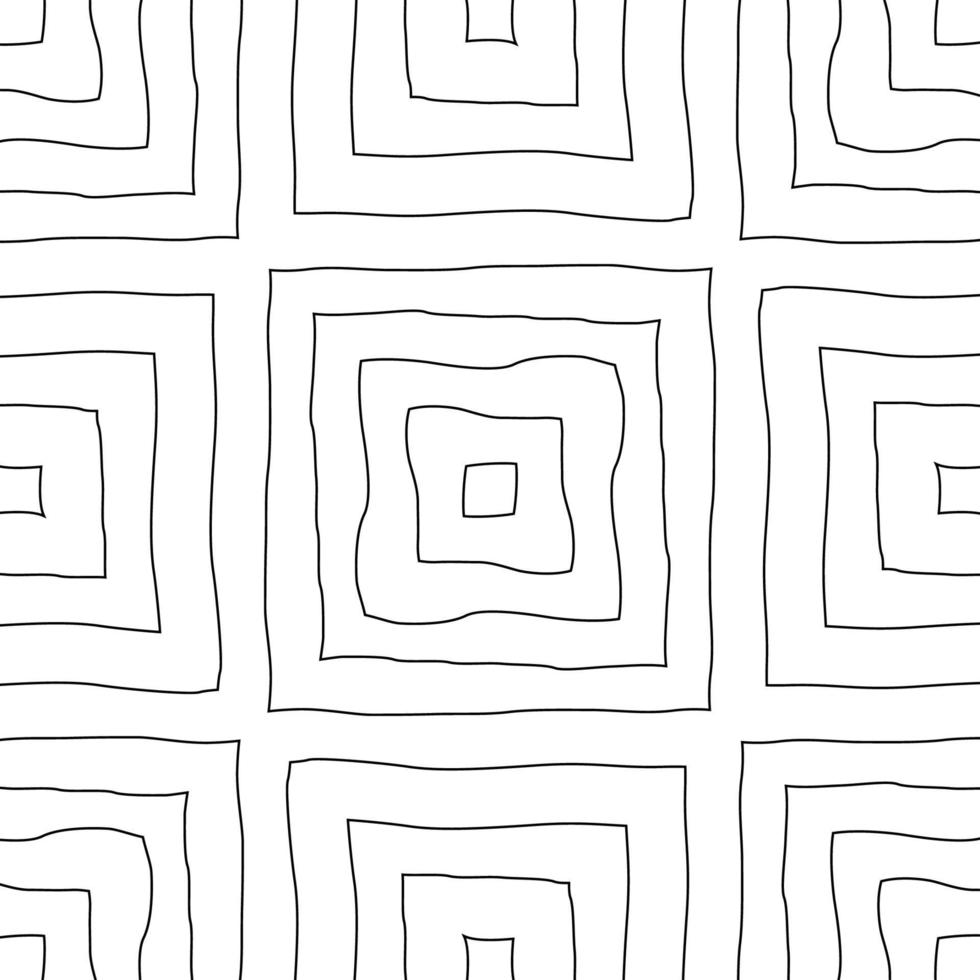 Abstract Lines Motifs Pattern. Decoration for Interior, Exterior, Carpet, Textile, Garment, Cloth, Silk, Tile, Plastic, Paper, Wrapping, Wallpaper, Pillow, Sofa, Background, Ect. Vector Illustration