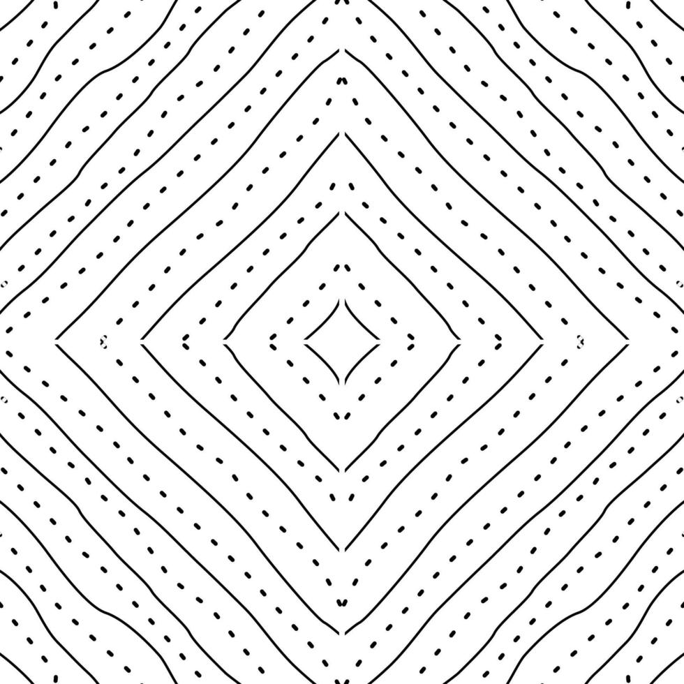 Abstract Lines Motifs Pattern. Decoration for Interior, Exterior, Carpet, Textile, Garment, Cloth, Silk, Tile, Plastic, Paper, Wrapping, Wallpaper, Pillow, Sofa, Background, Ect. Vector Illustration