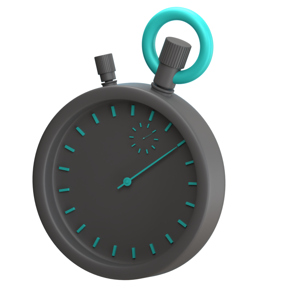 stopwatch 3d icon png