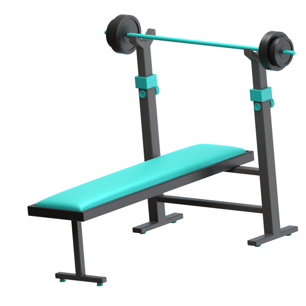 equipo de gimnasio 3d png