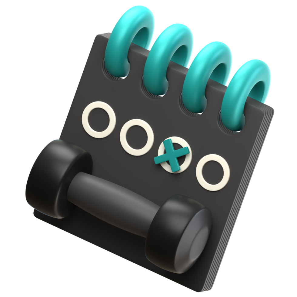 gym time 3d icon png