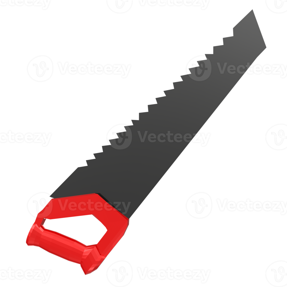 zag gereedschap voorwerp geïsoleerd Aan transparant png
