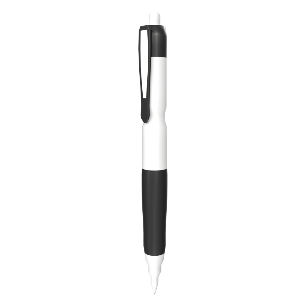 Rendu 3D de l'objet crayon png