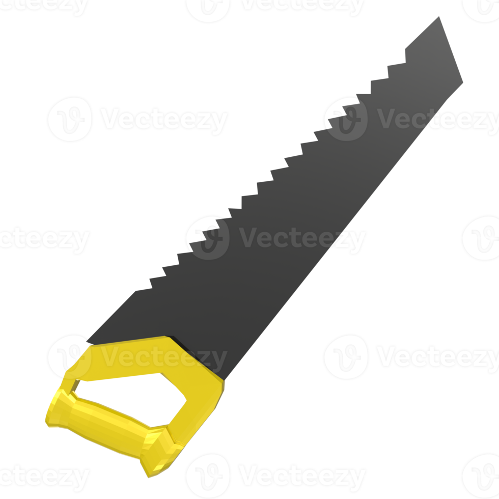 zag gereedschap voorwerp geïsoleerd Aan transparant png