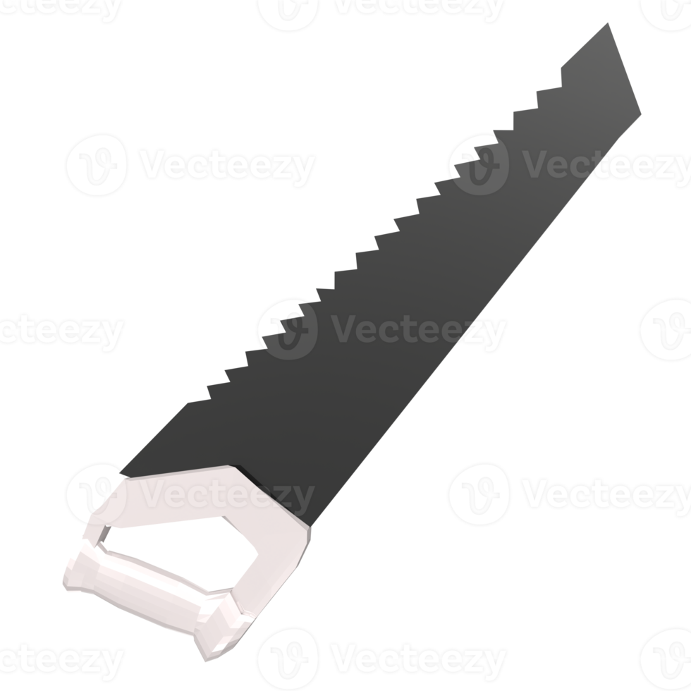 zag gereedschap voorwerp geïsoleerd Aan transparant png