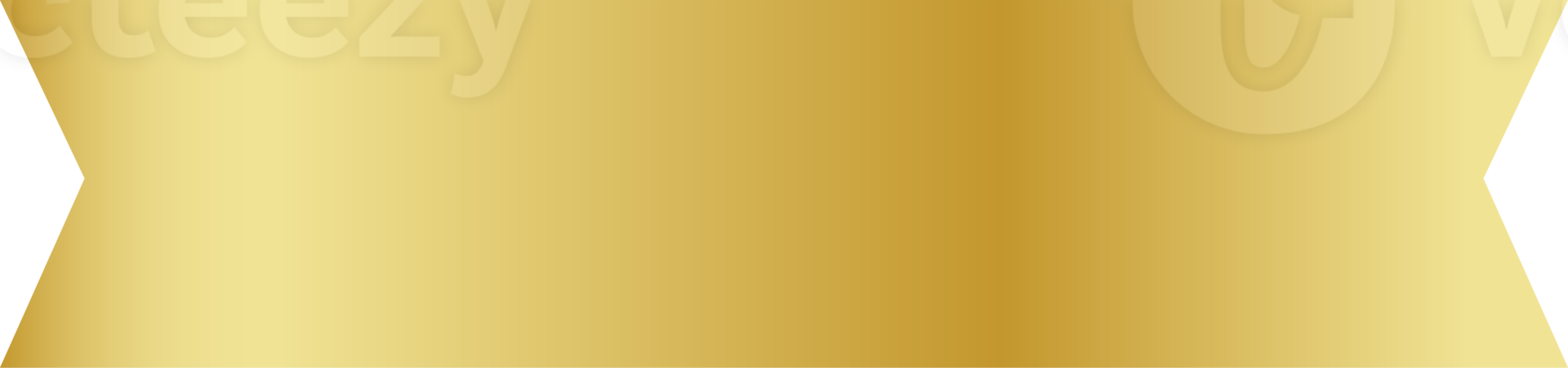 goud lint, sticker gouden lint, goud etiket png