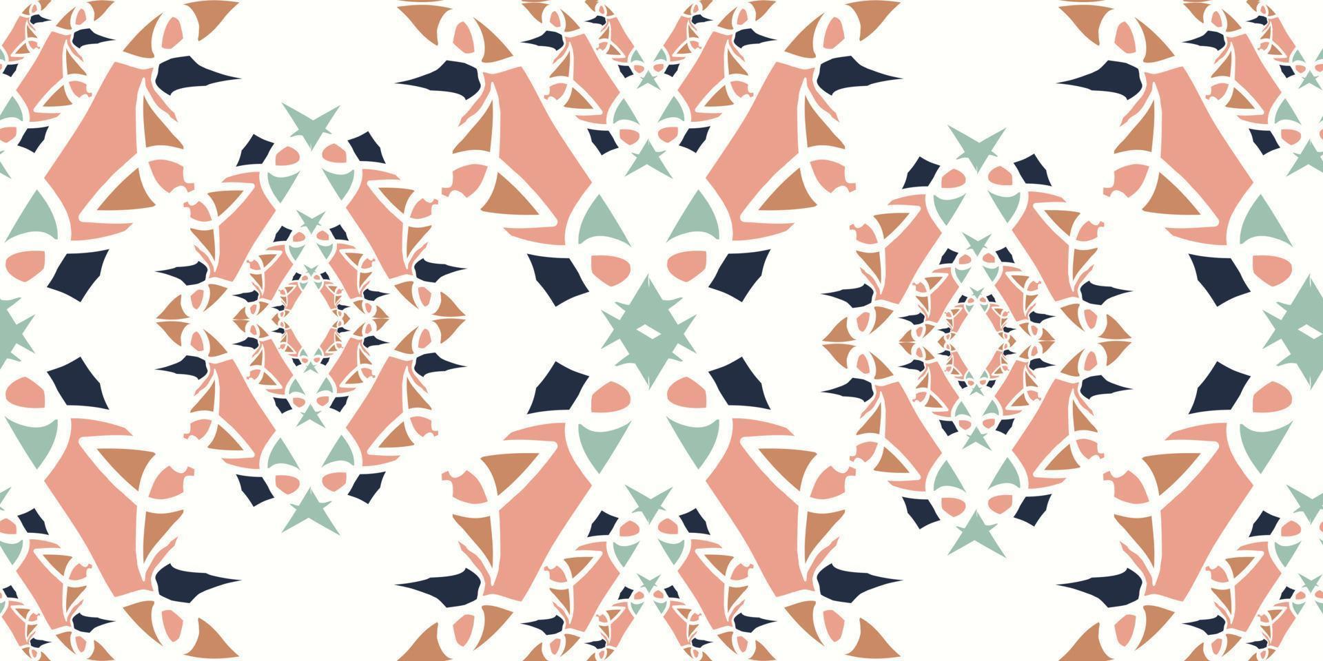 Modern Hand drawn abstract pattern. Creative collage seamless pattern. Fashionable template for design. expensive design 2023. vector
