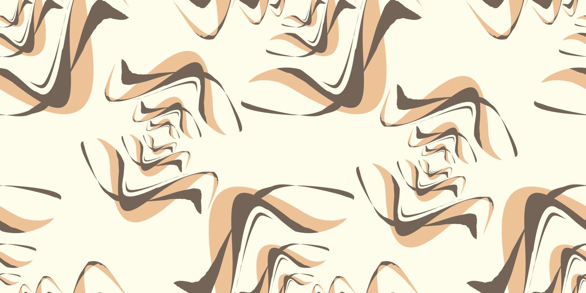 Modern Hand drawn abstract pattern. Creative collage seamless pattern. Fashionable template for design. expensive design 2023. vector