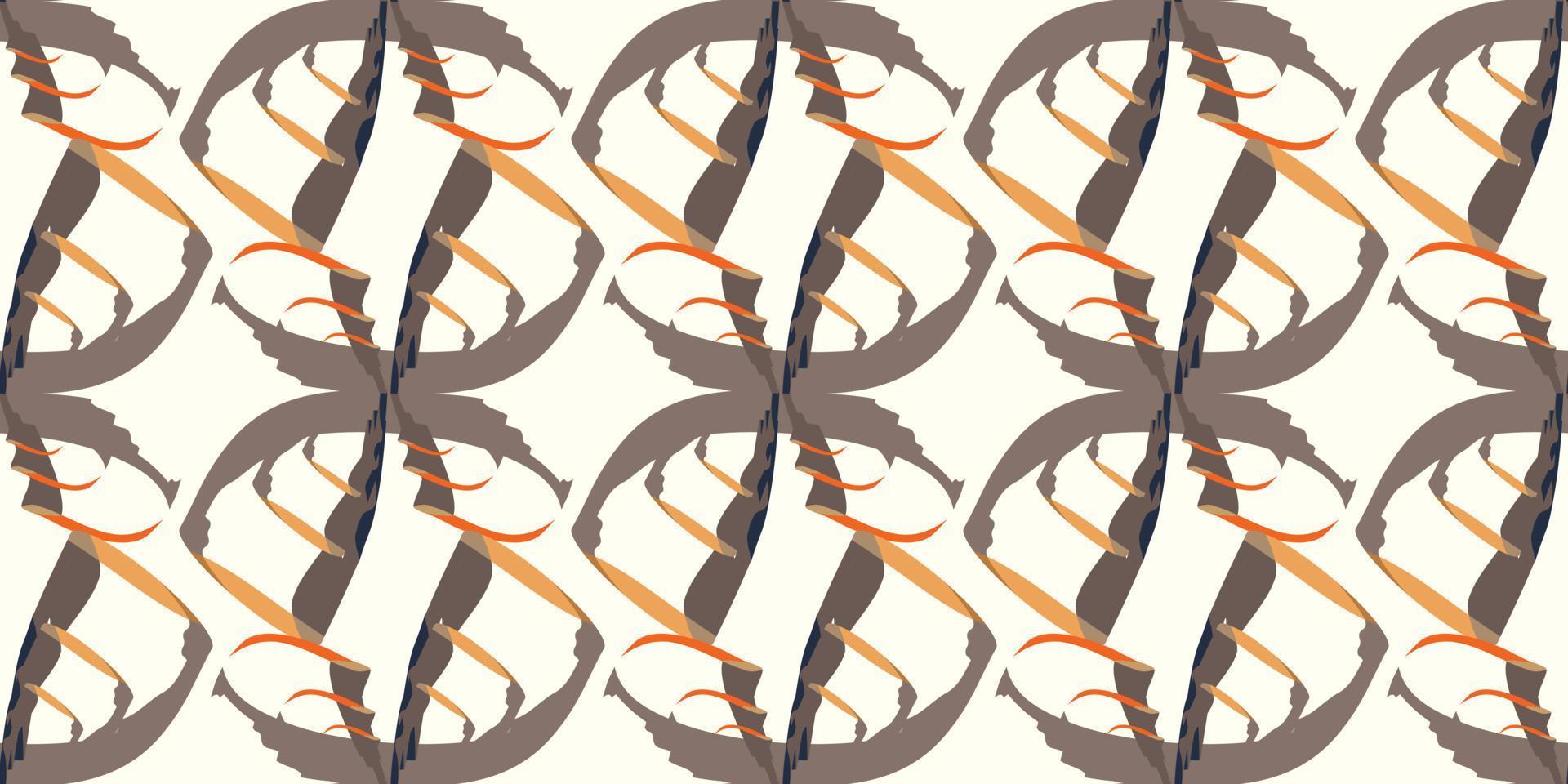 Modern Hand drawn abstract pattern. Creative collage seamless pattern. Fashionable template for design. expensive design 2023. vector