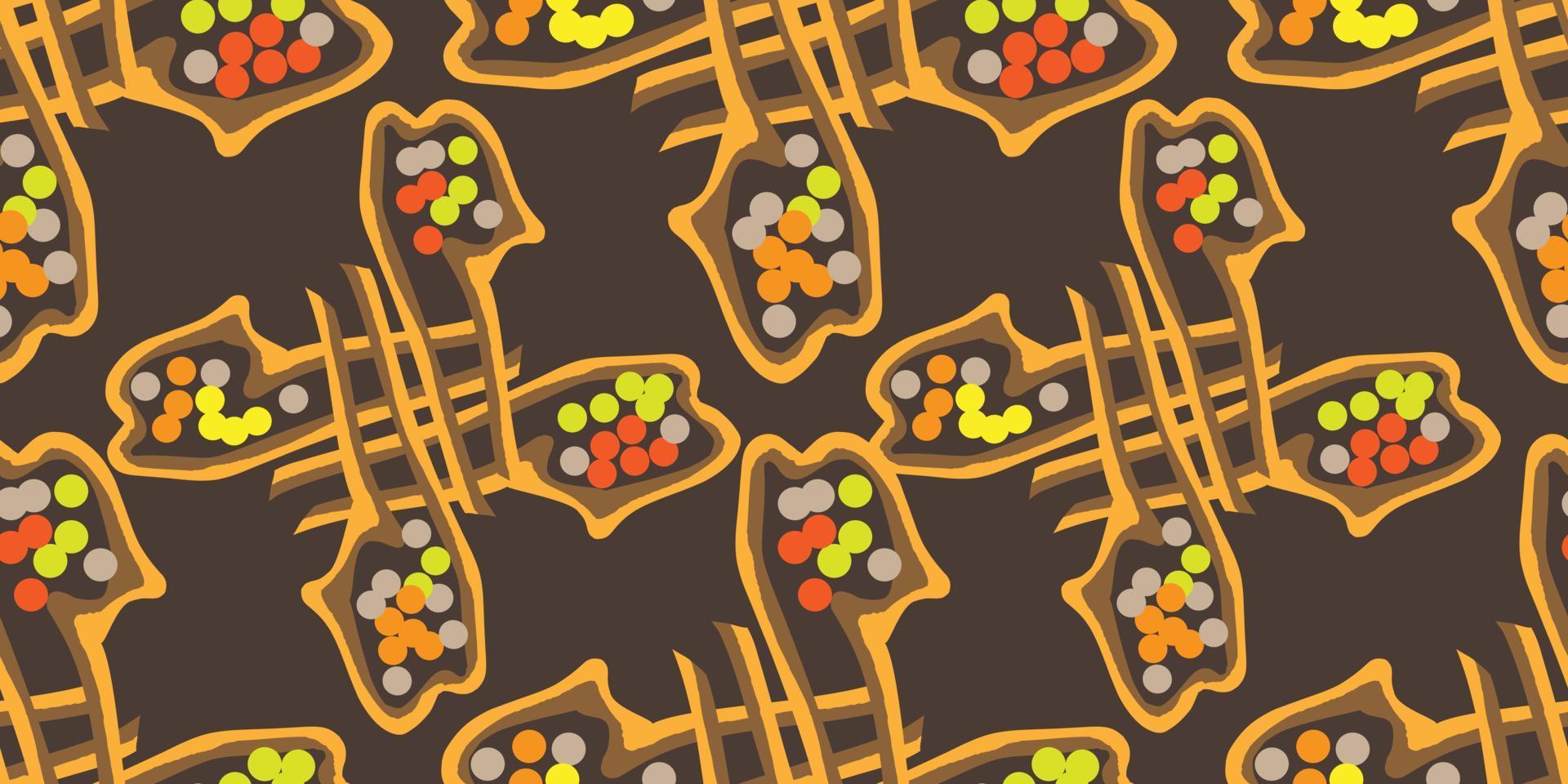 Modern Hand drawn abstract pattern. Creative collage seamless pattern. Fashionable template for design. expensive design 2023. vector