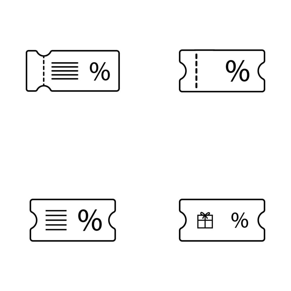 voucher icon vektor vector