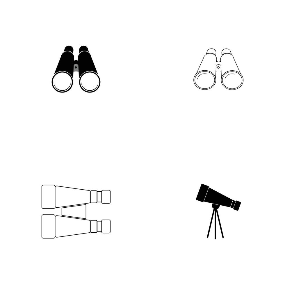 binocular logo vektor vector