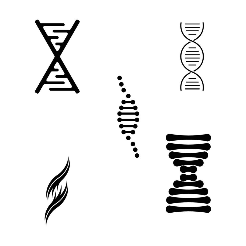 DNA logo vektor vector