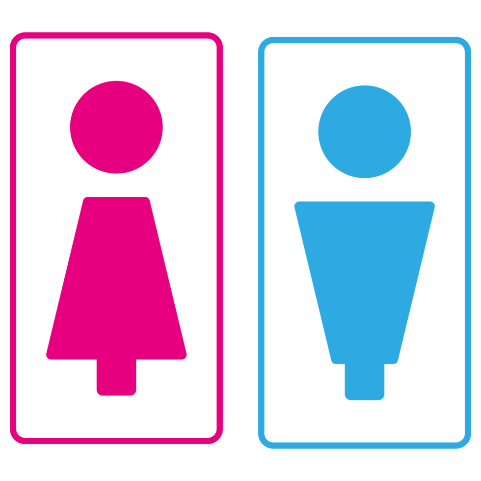 male and female toilet sign png