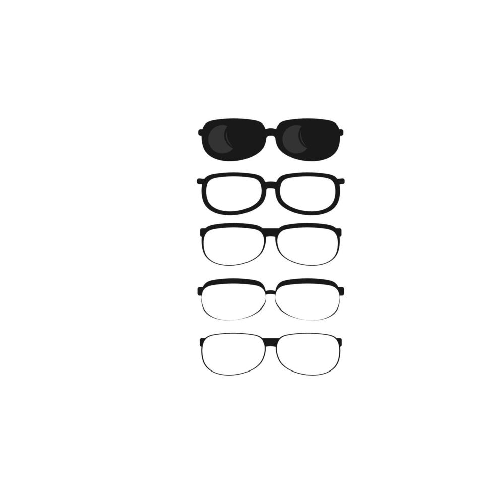 vector de logotipo de gafas