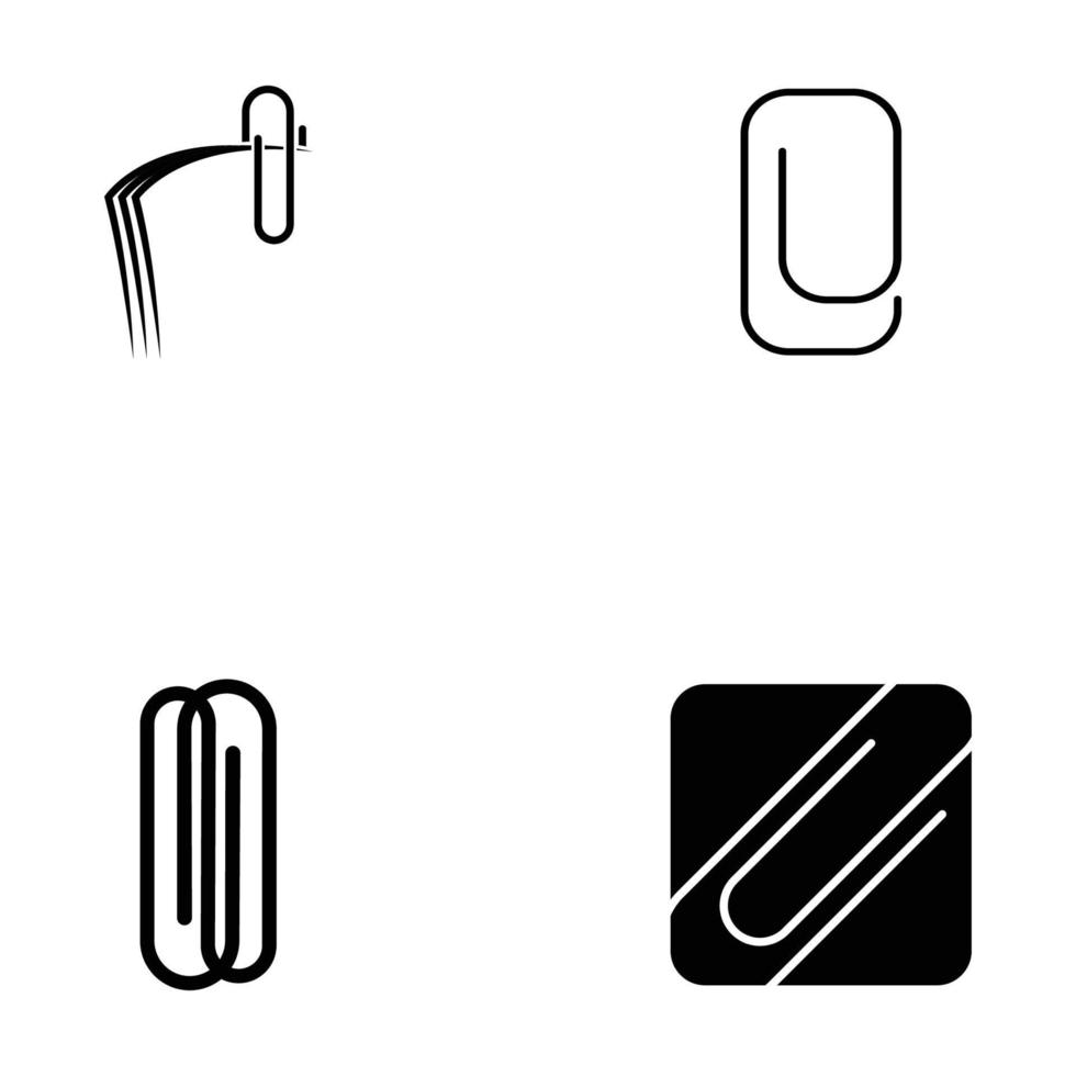 paper clip logo 17263964 Vector Art at Vecteezy