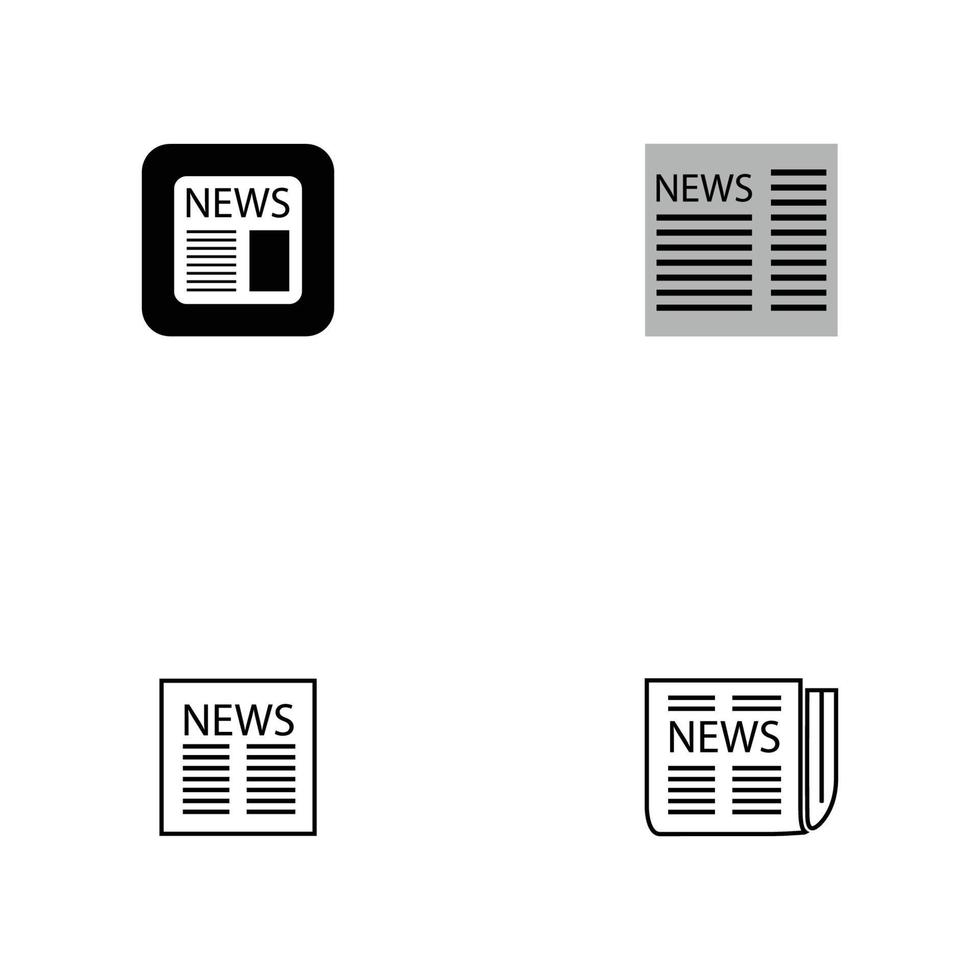 vector de icono de noticias