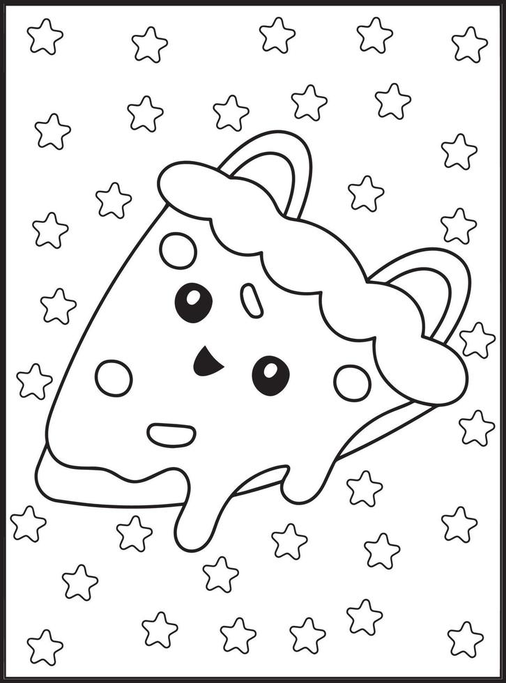 Dibujos para colorear para niños de kawaii, gratis, para descargar